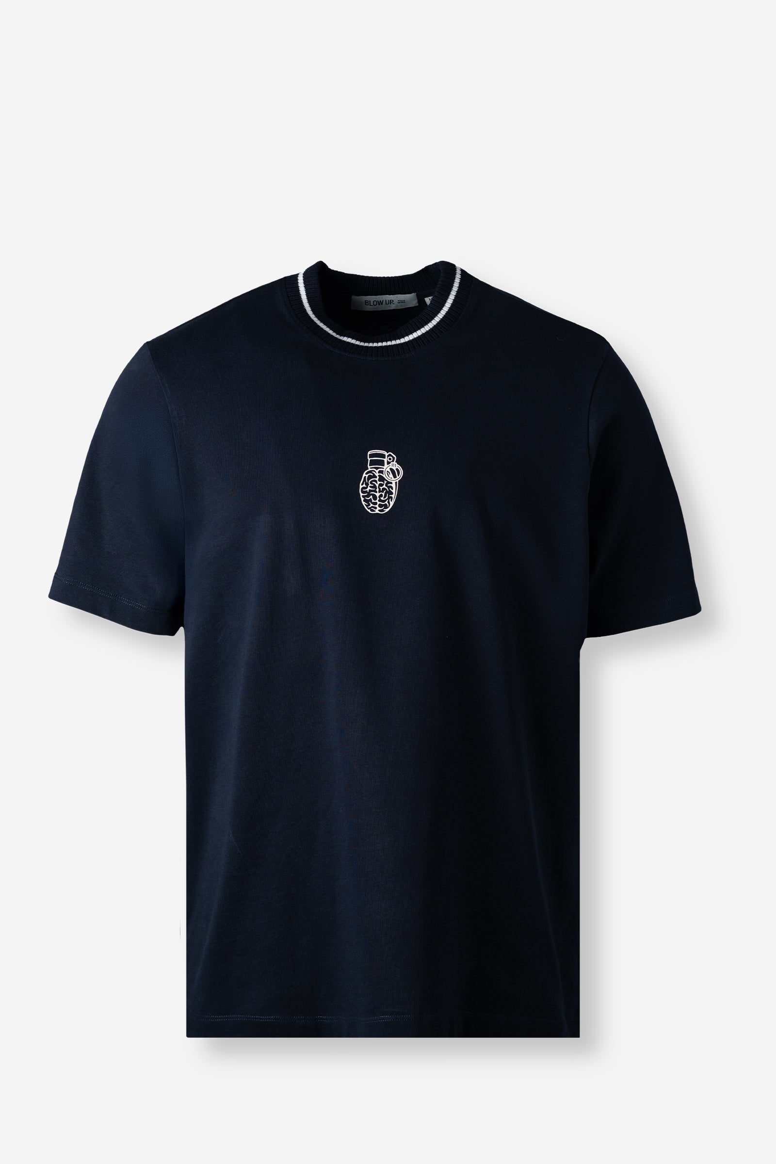 CLF12-6004 - BLUE CLASSIC FIT T-SHIRT