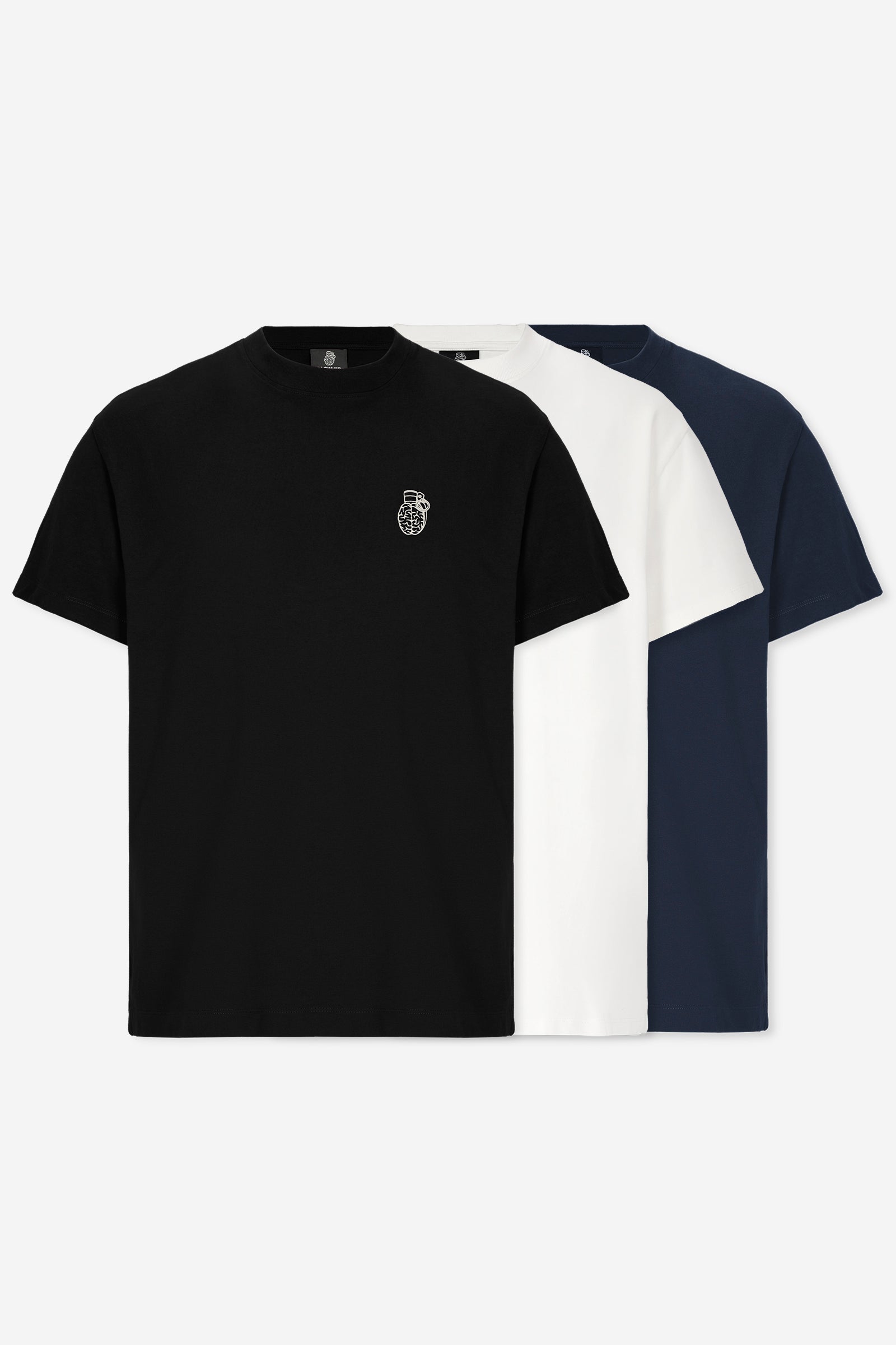 CLF1TP-1000 - 3 PACK CLASIC FIT-T-SHIRT