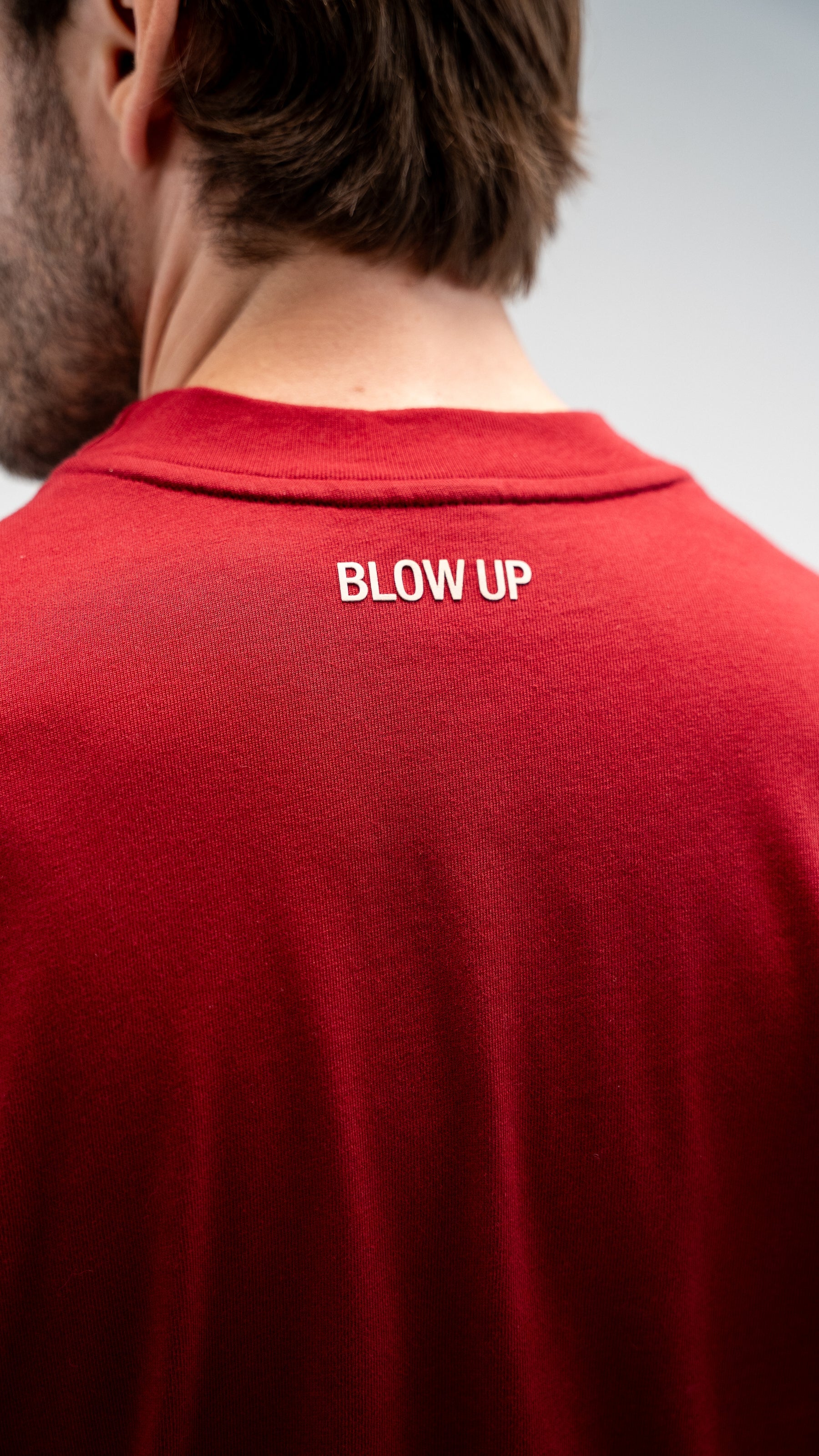 CLF5-3003 - RED WINE CLASIC FIT T-SHIRT