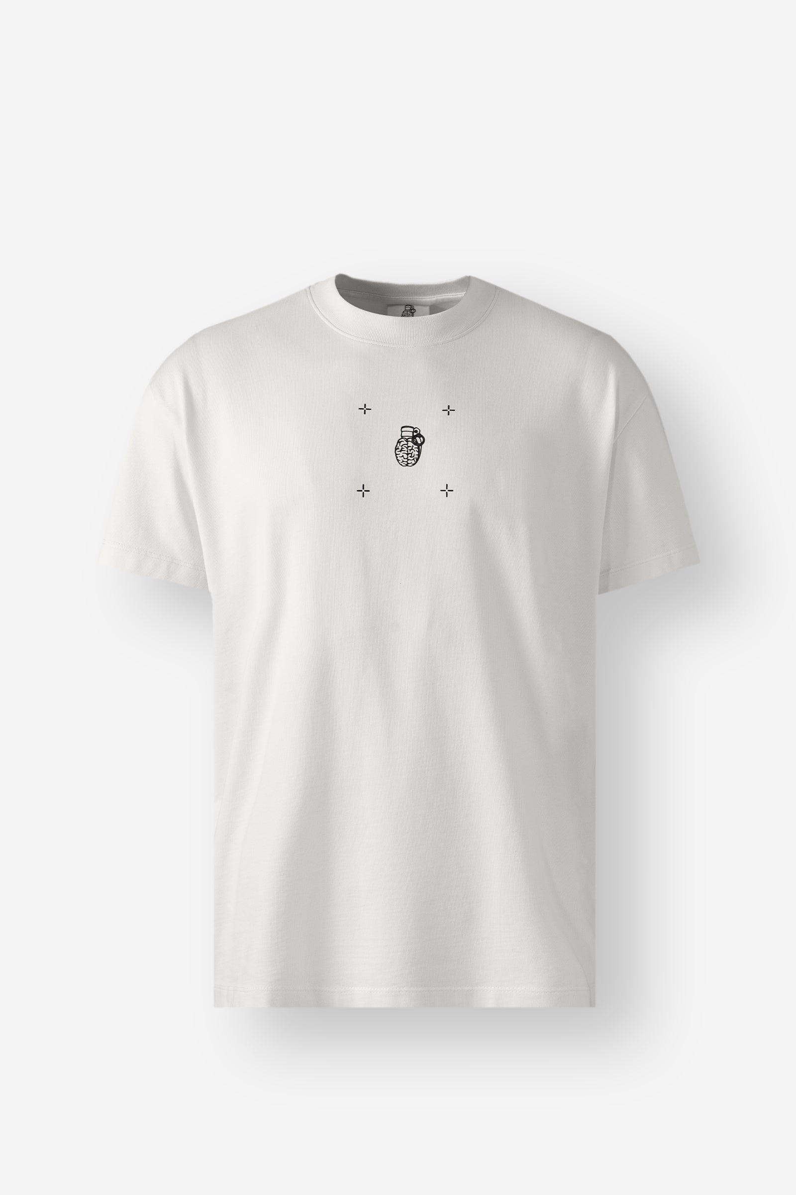 CLF6-1010 - IVORY CLASIC FIT T-SHIRT