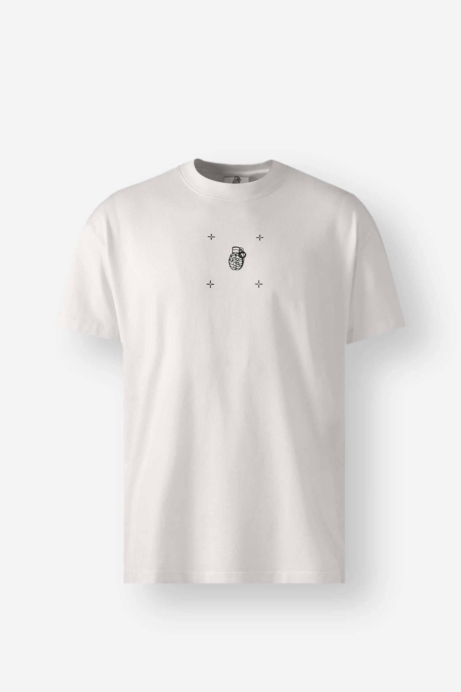 CLF6-1010 - IVORY CLASIC FIT T-SHIRT