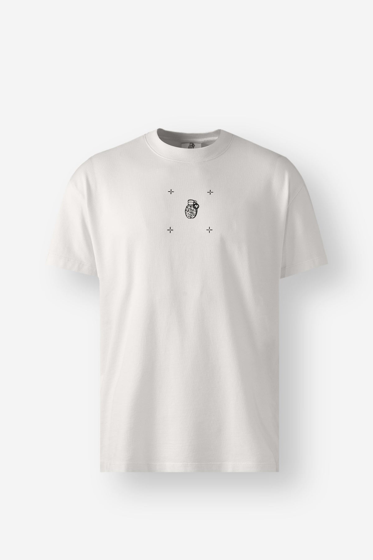 CLF6-1010 - IVORY CLASIC FIT T-SHIRT