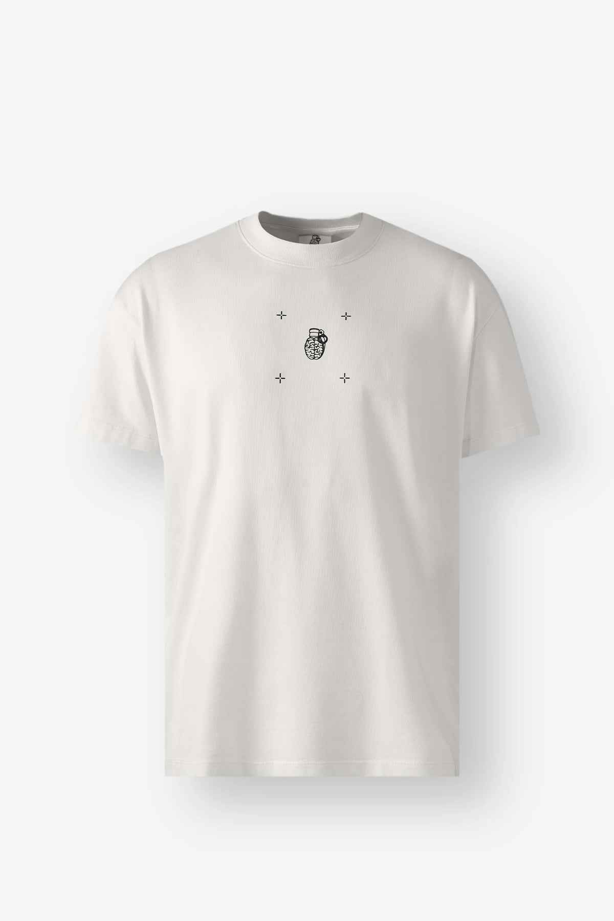 CLF6-1010 - IVORY CLASIC FIT T-SHIRT