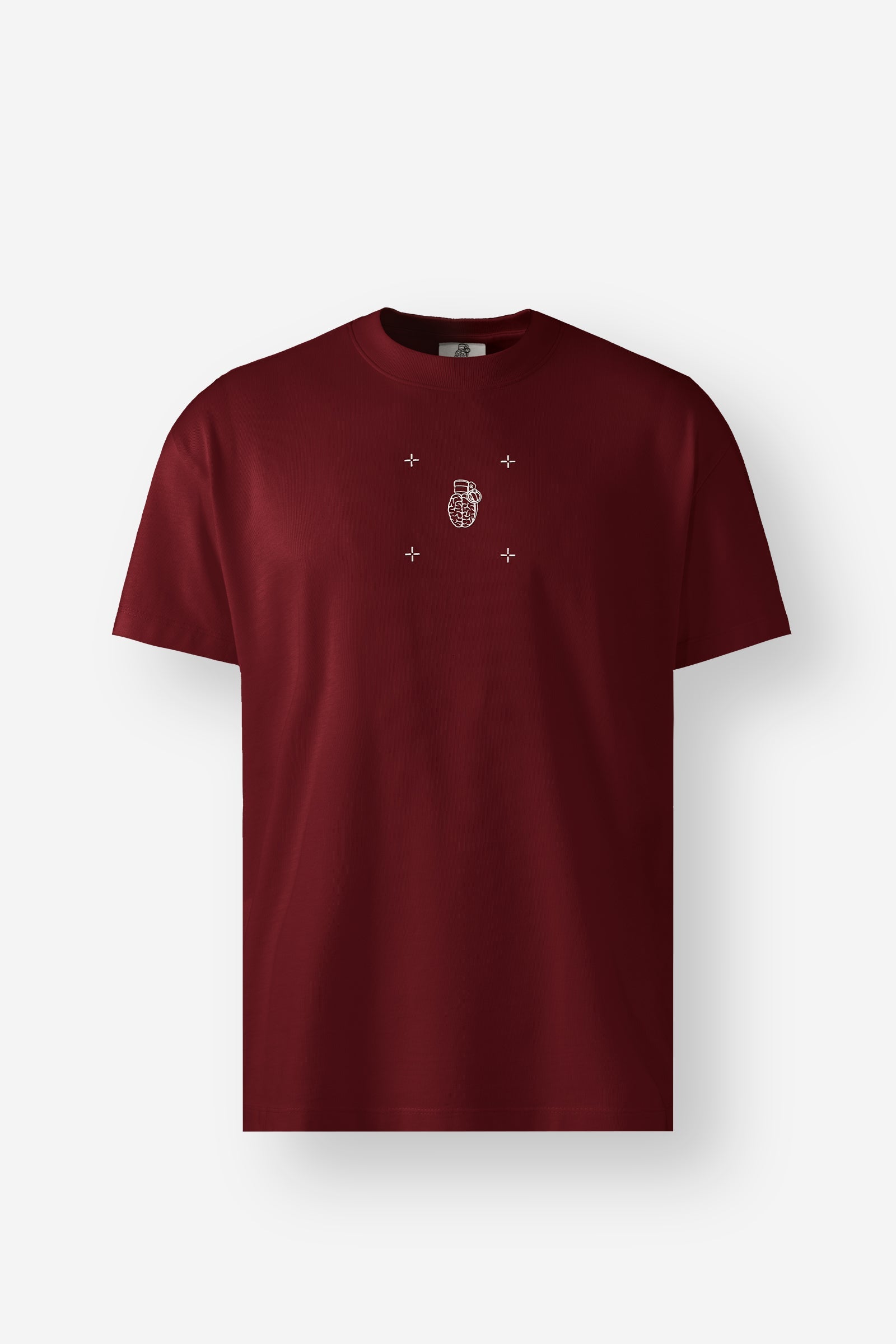 CLF6-3003 - RED WINE CLASSIC FIT T-SHIRT