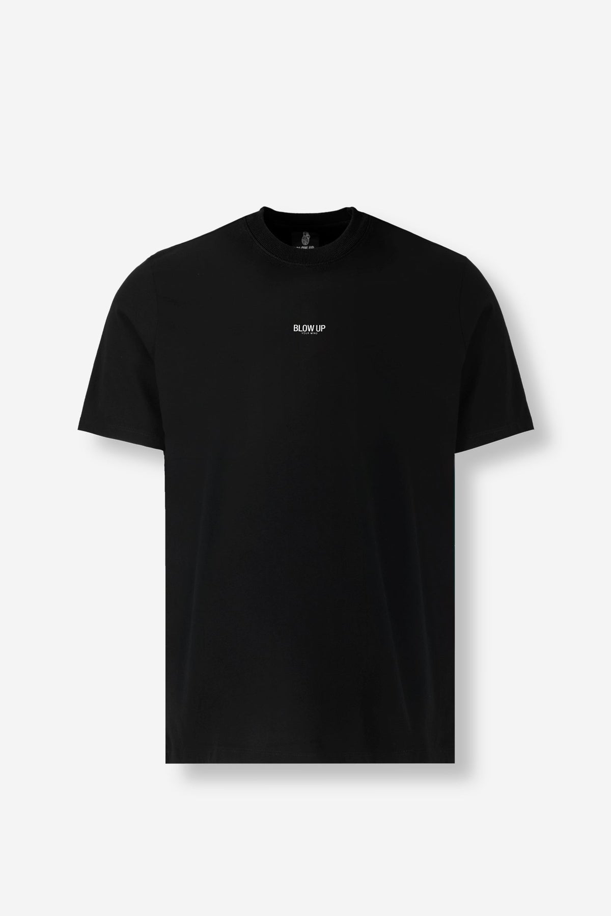 CLF7-1100 - BLACK CLASIC FIT T-SHIRT