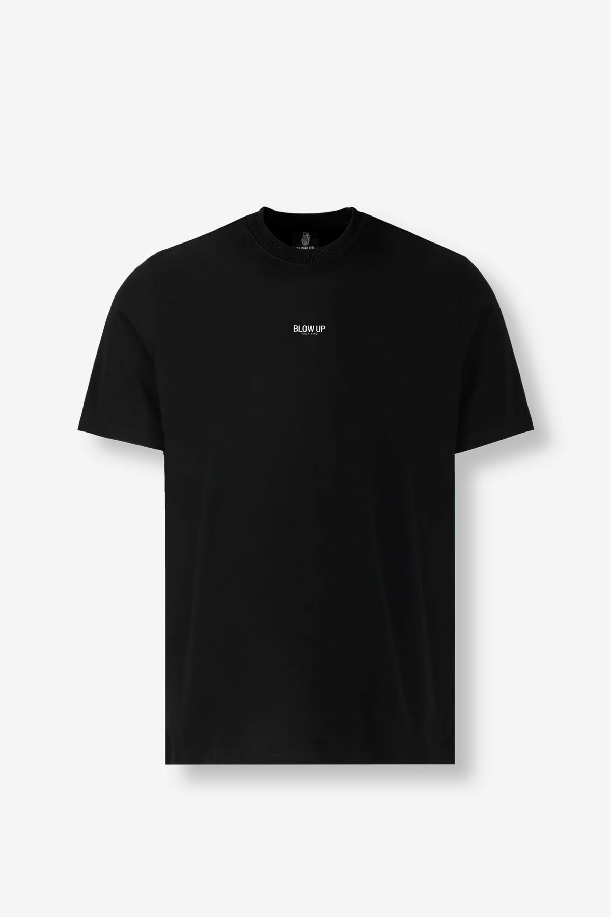 CLF7-1100 - BLACK CLASIC FIT T-SHIRT
