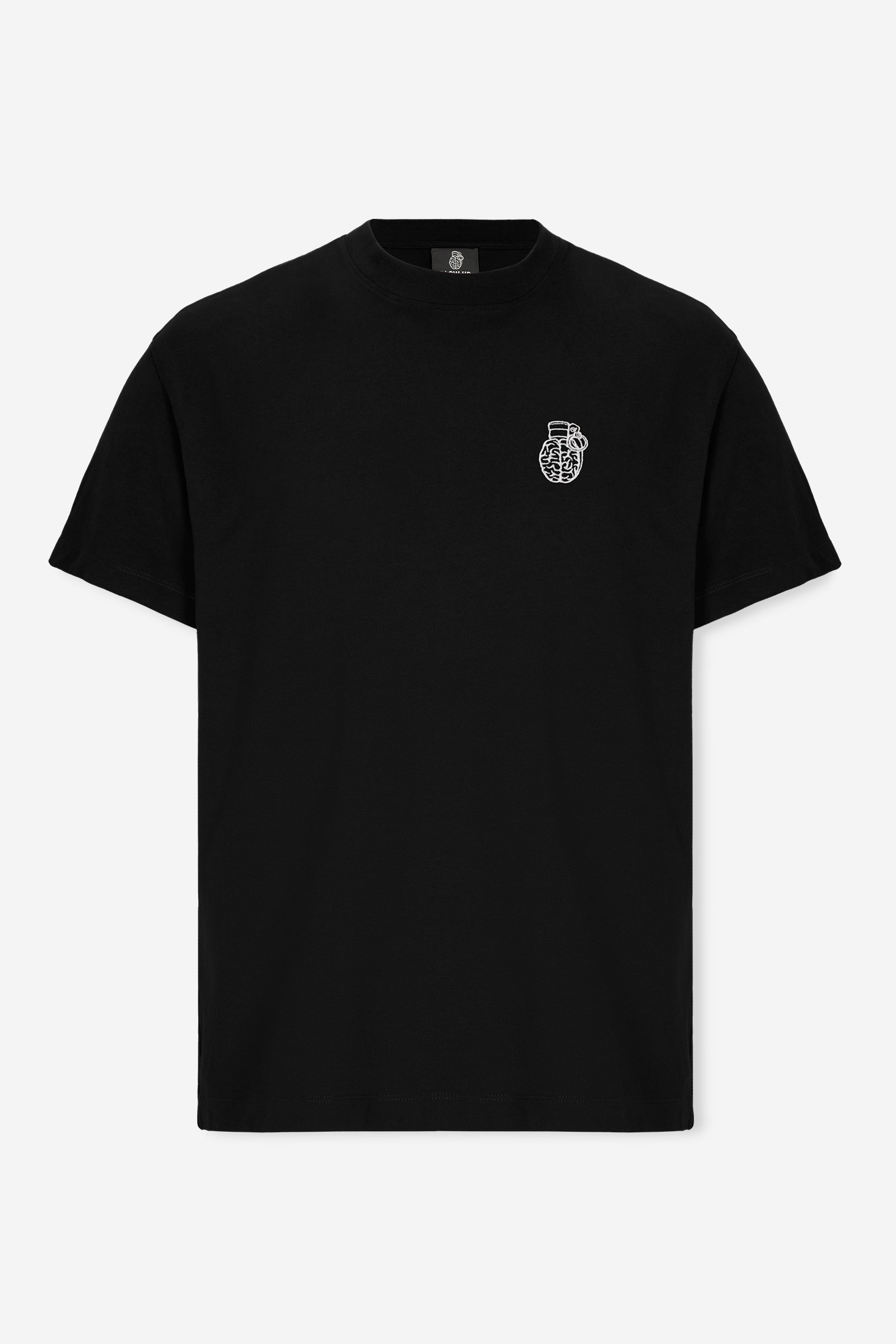 CLF8-1100 - BLACK CLASIC FIT T-SHIRT