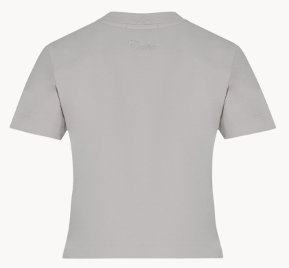 CLOGOTEXTEEGREY - CELEIT LOGO TEXTURED TEE GREY