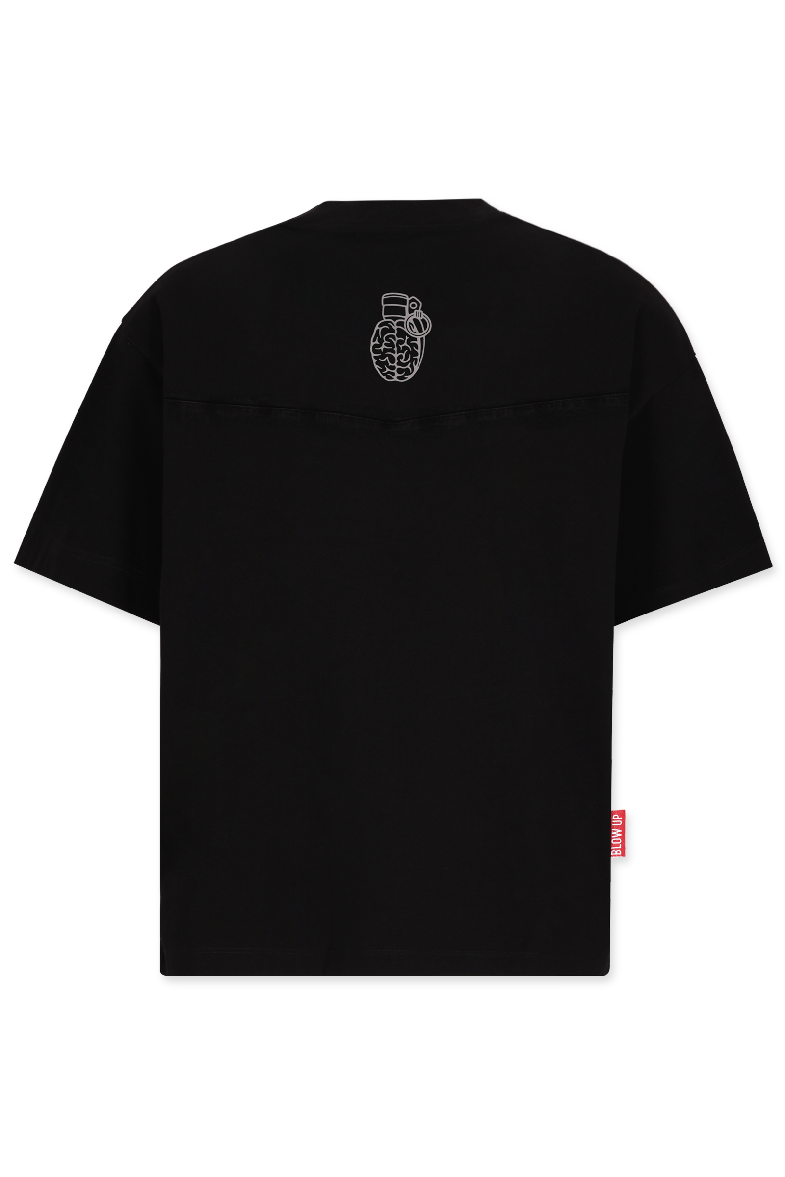 HOWDY REGULAR FIT BLACK T-SHIRT