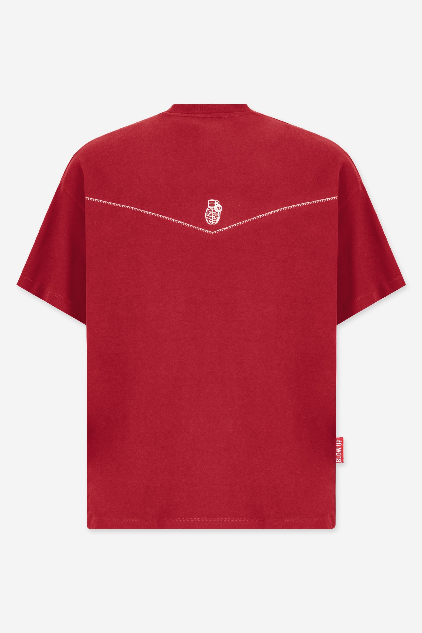 CR26-3003 - LASSO REGULAR FIT RED WINE T-SHIRT