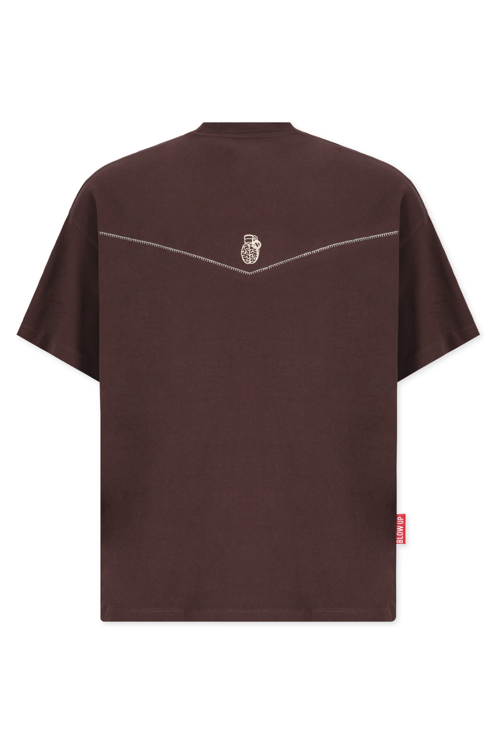 LASSO REGULAR FIT BLACK T-SHIRT