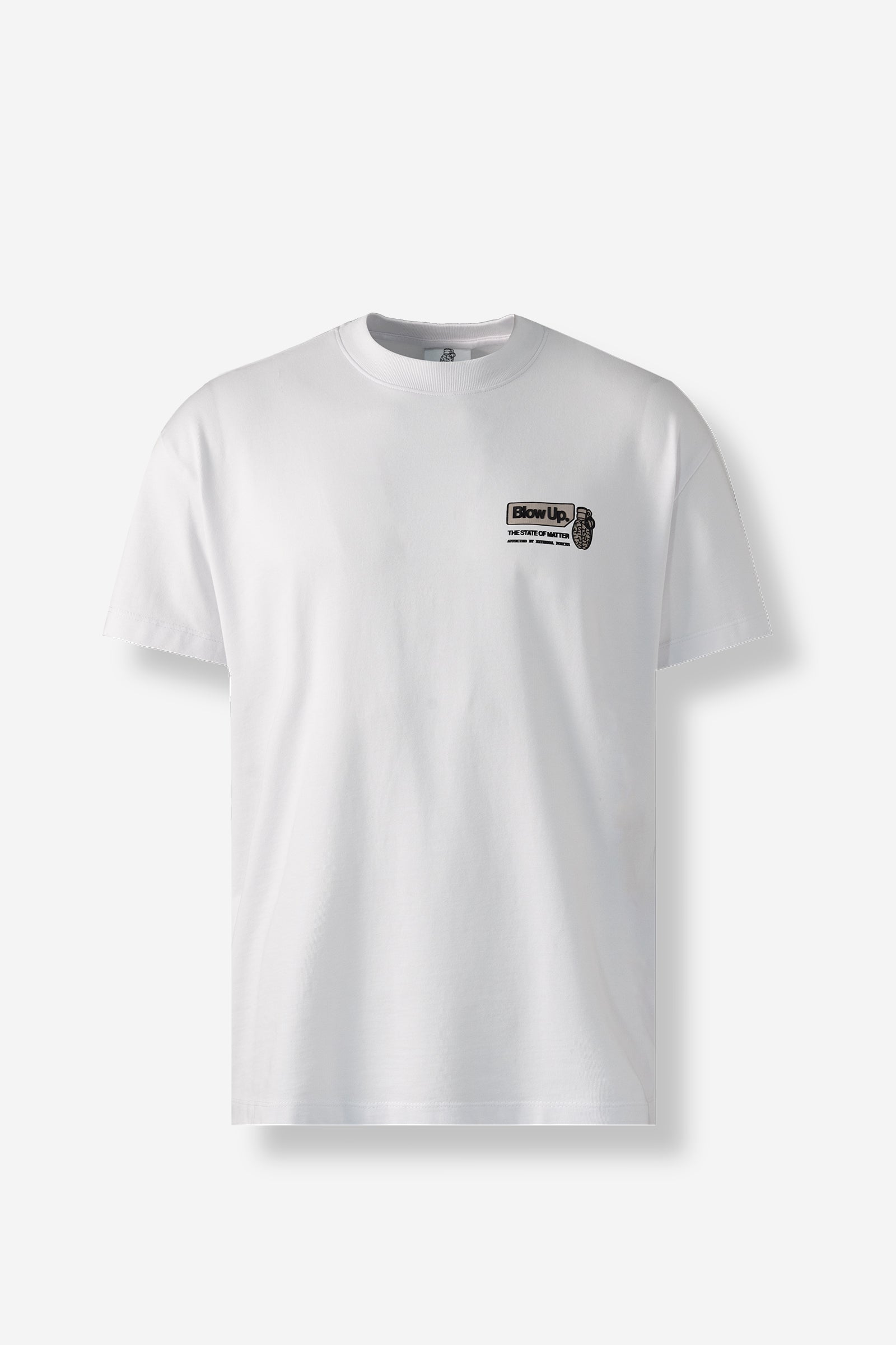 CR36-1010 - IVORY REGULAR FIT T-SHIRT