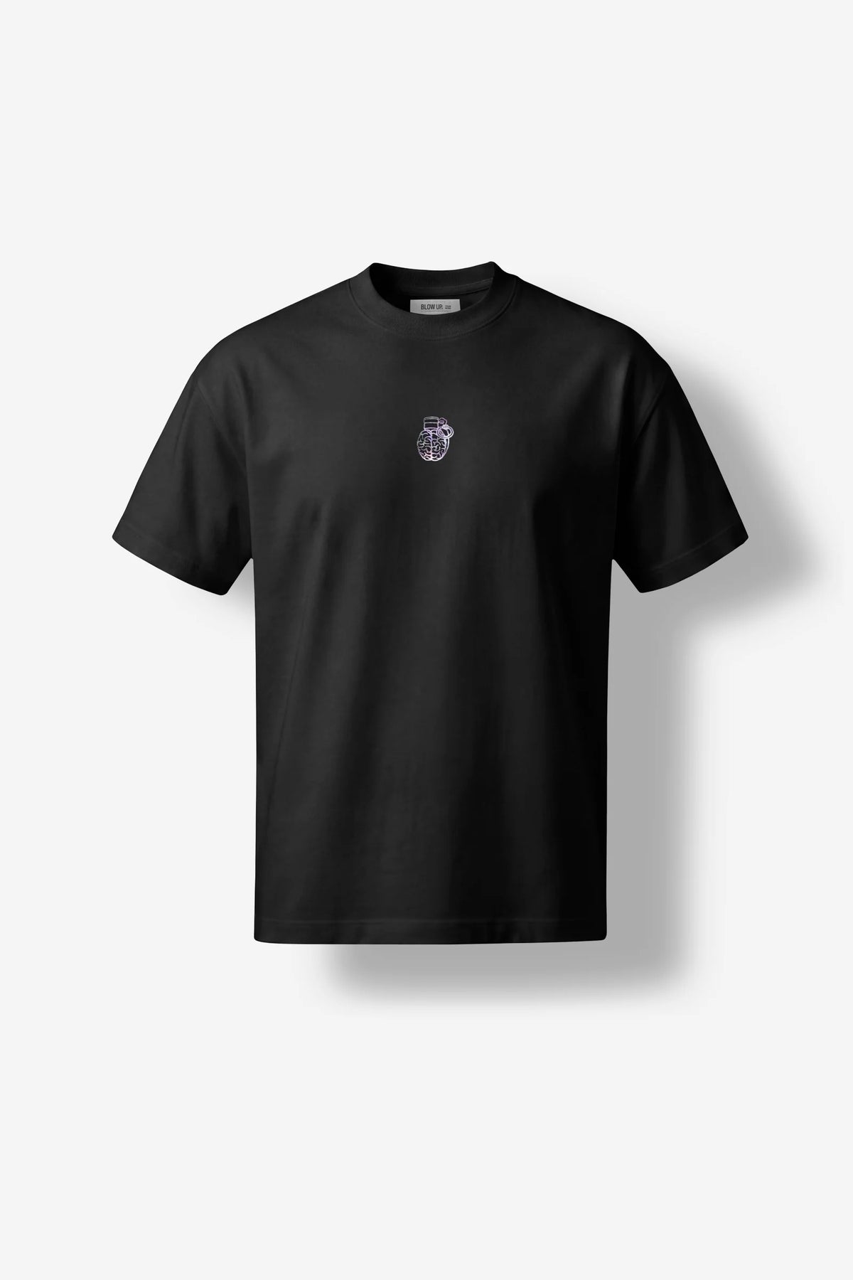 CR37-1100 - BLACK REGULAR FIT T-SHIRT