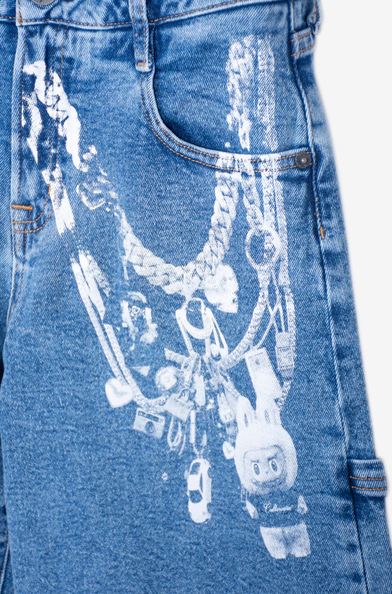 CWQ7-BERM - JORT CHARMS AZUL CLARO
