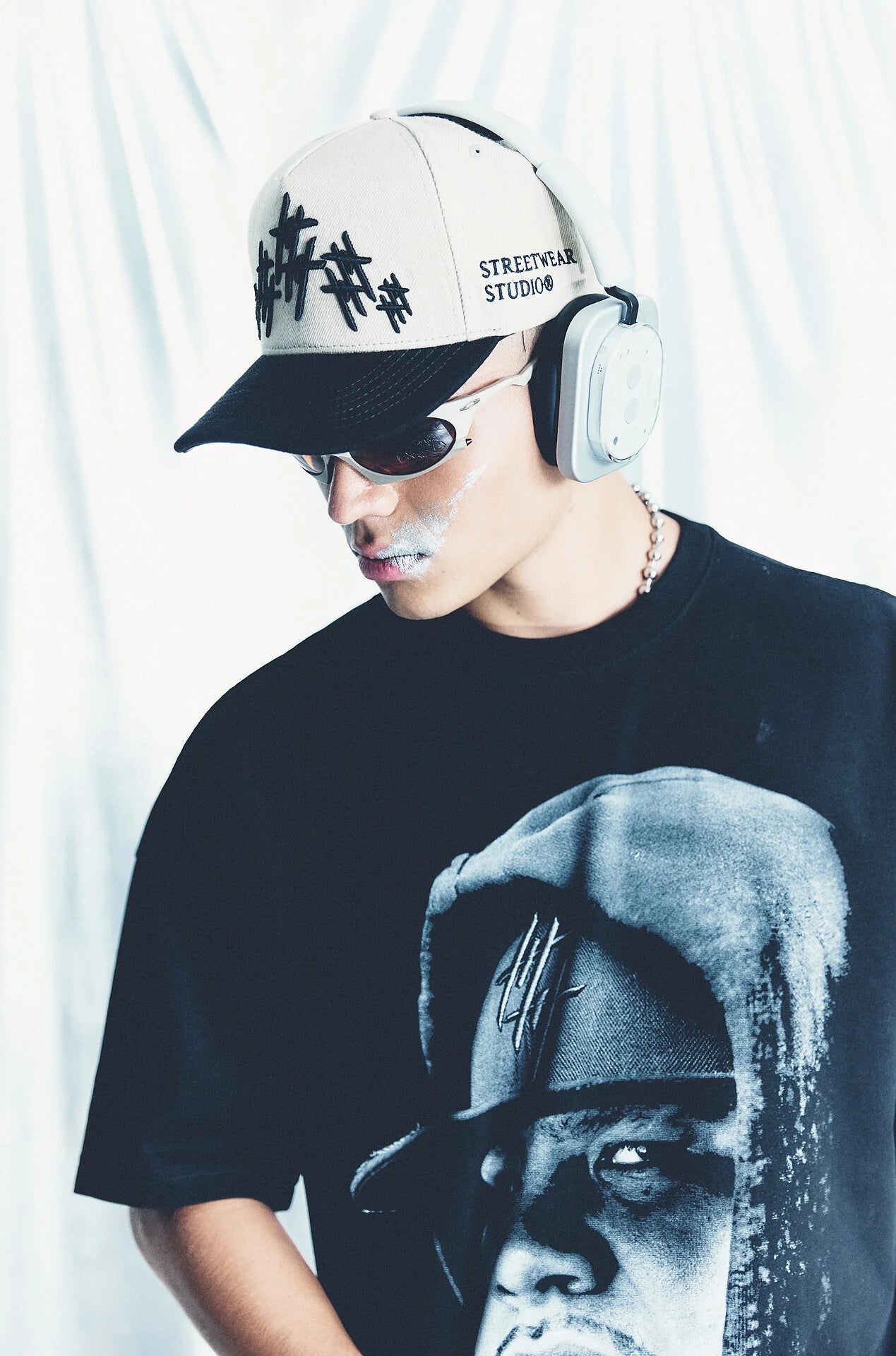 CWQ7-C01 - GORRA LOGOS BEIGE
