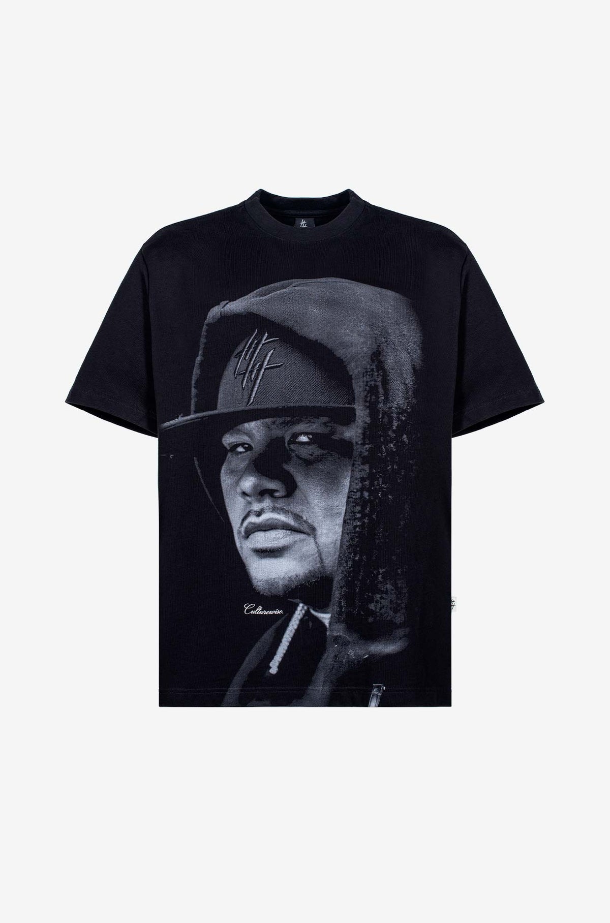 CWQ7-OFAT - CAMISETA NEGRA FACES FAT JOE