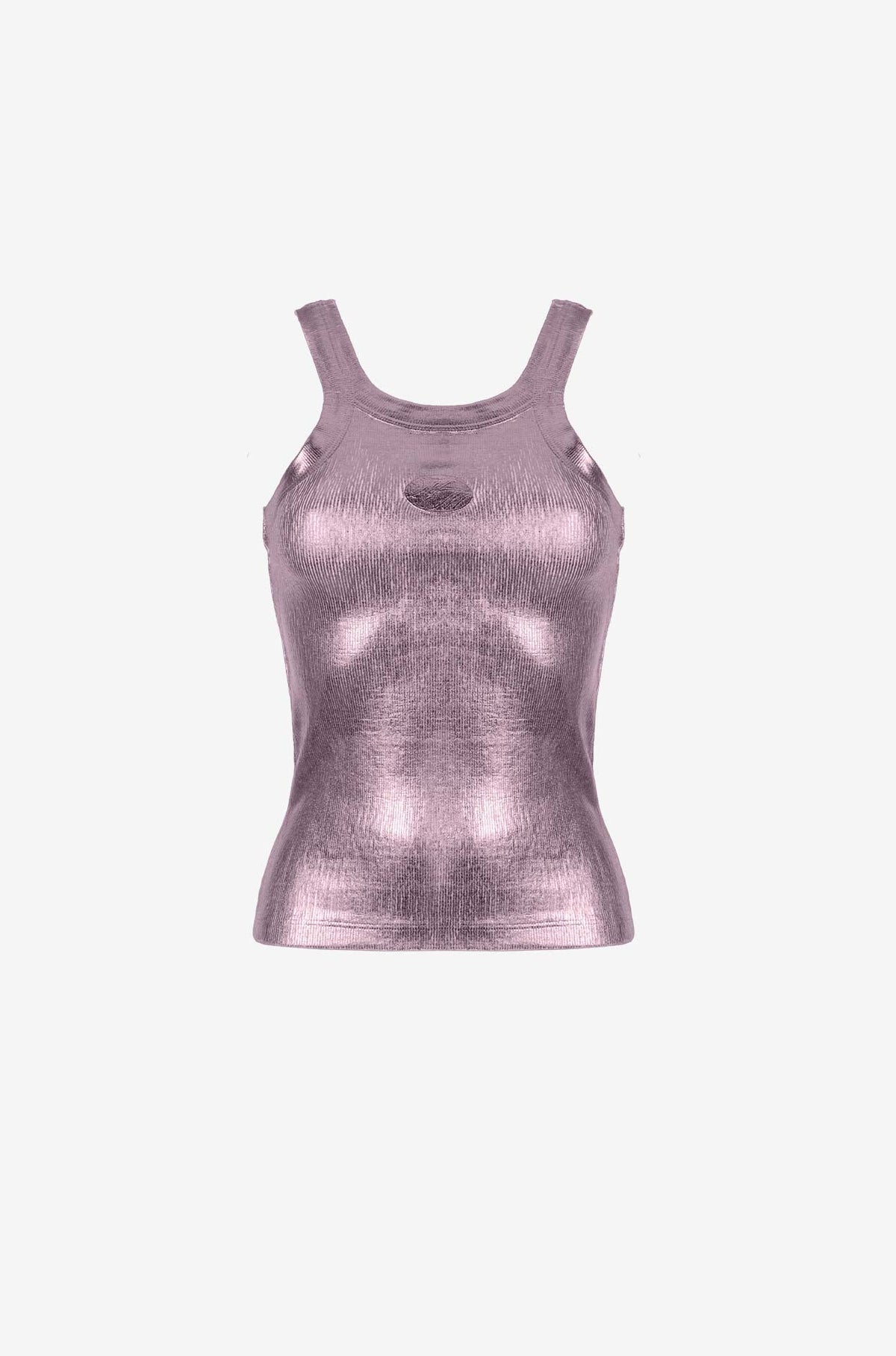 CWQ7-TANK - CHROME TANK TOP ROSADA