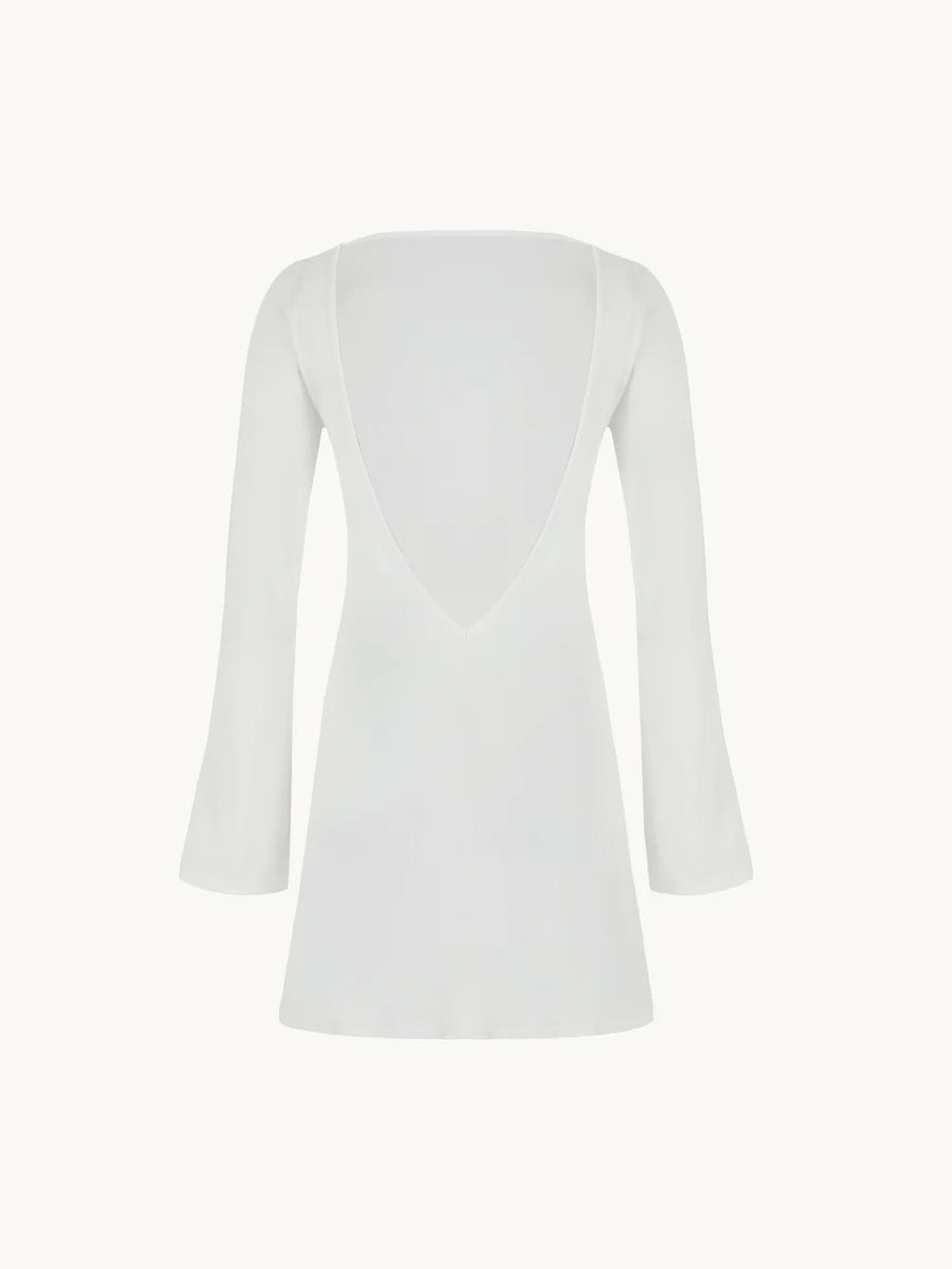 CLABELDRESSIVORY - CELEIT LABEL DRESS IVORY