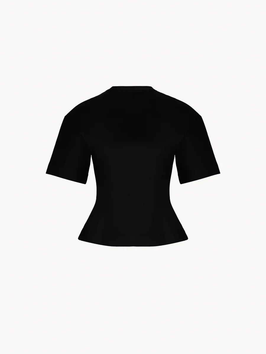 CGIRLYOVERSIZEDTEEBLACK - CELEIT GIRLY OVERSIZED TEE BLACK