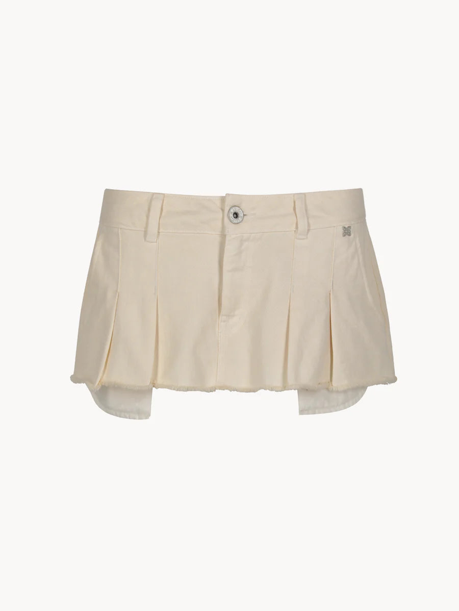 CMINISKIRTIVORY - CELEIT MINI SKIRT IVORY