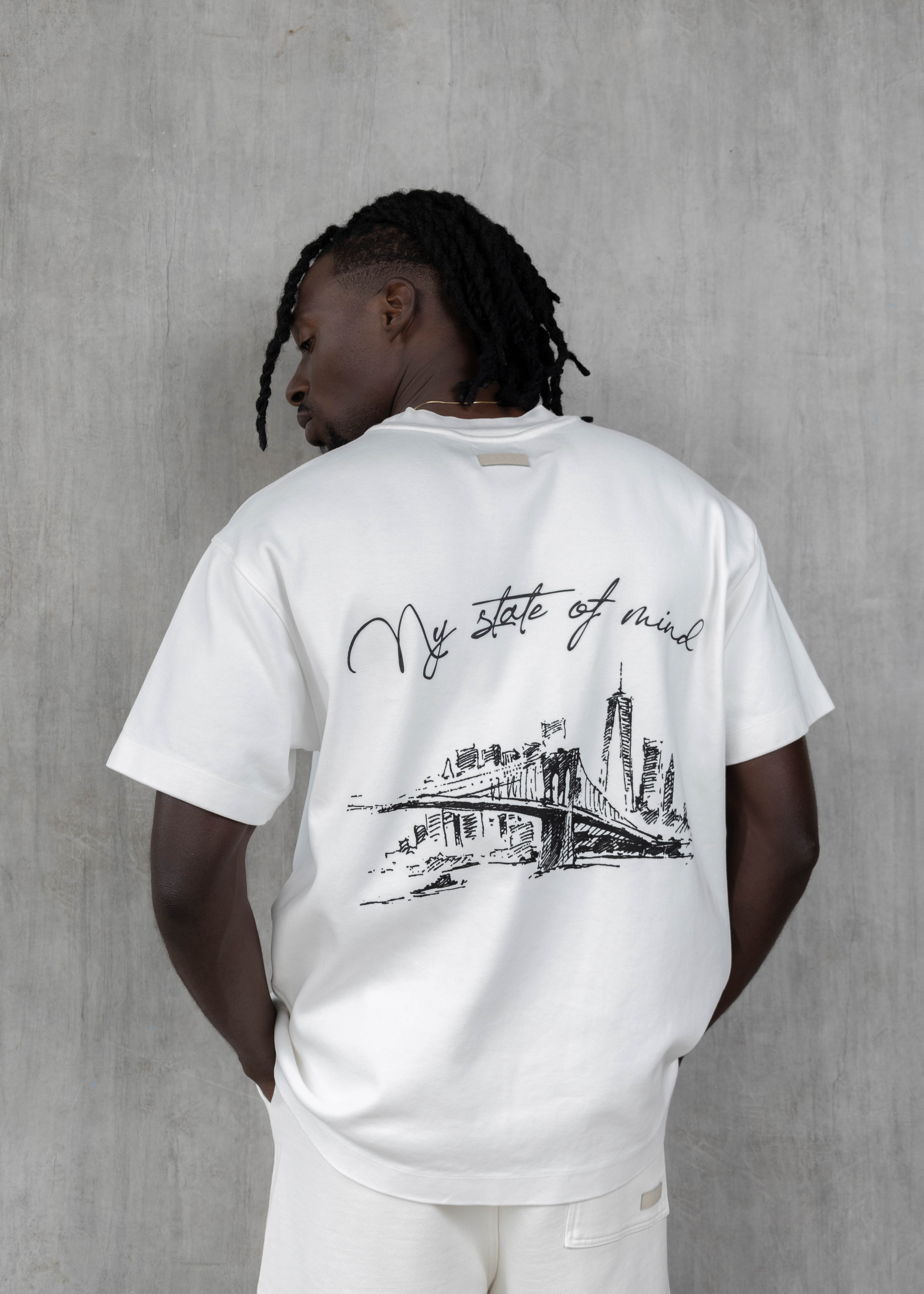 NEW YORK 031 - CAMISETA IVORY