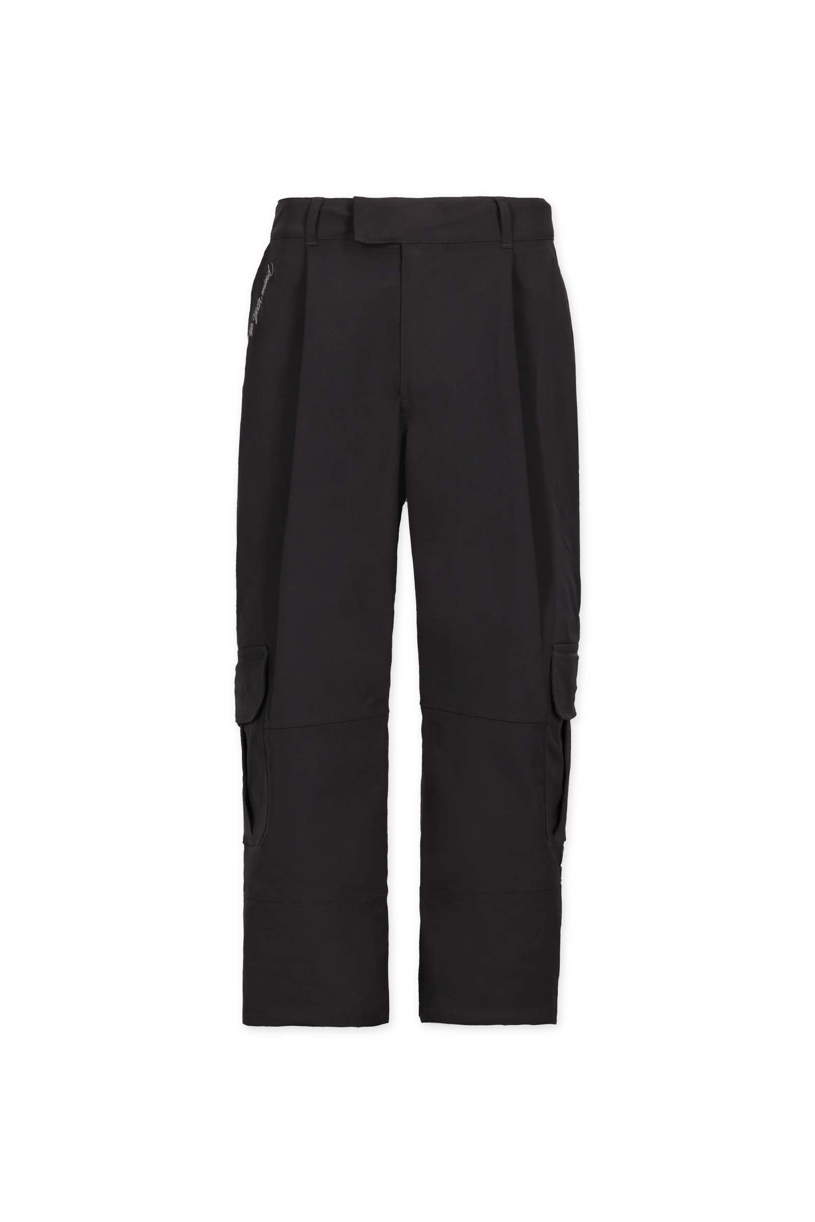 WESTERN BLACK WIDE CARGO PANTS