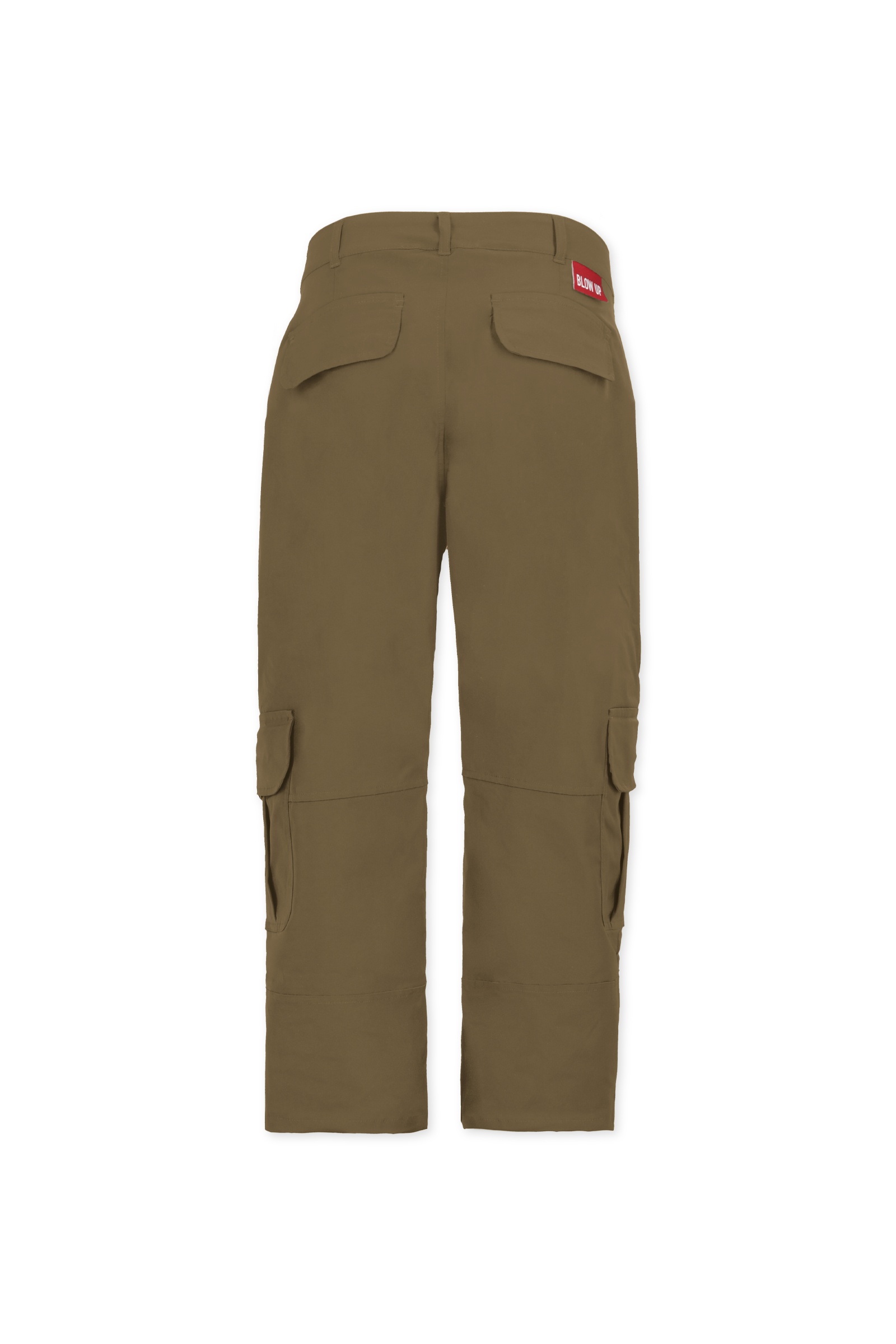 WESTERN OLIVE WIDE CARGO PANTS