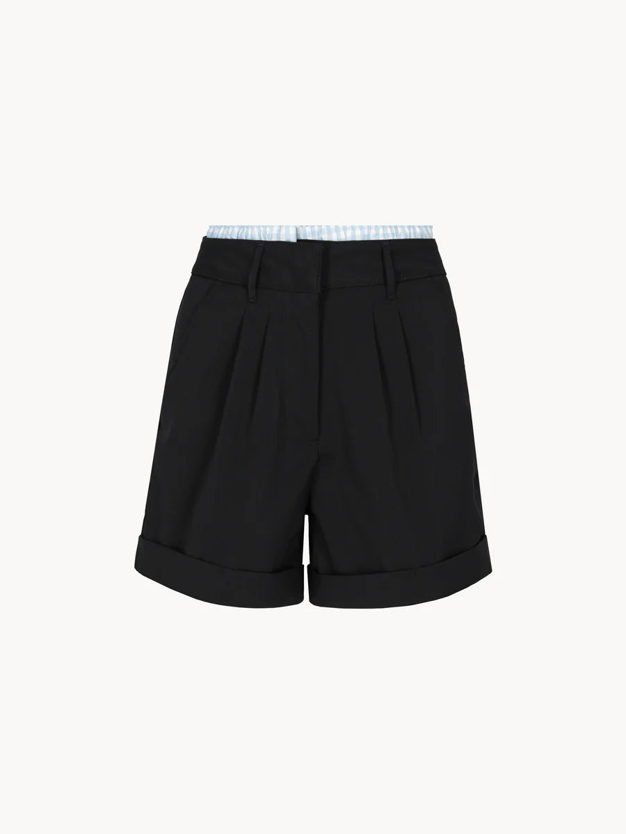 CBERMUDASHORTBLACK - CELEIT BERMUDA SHORT BLACK