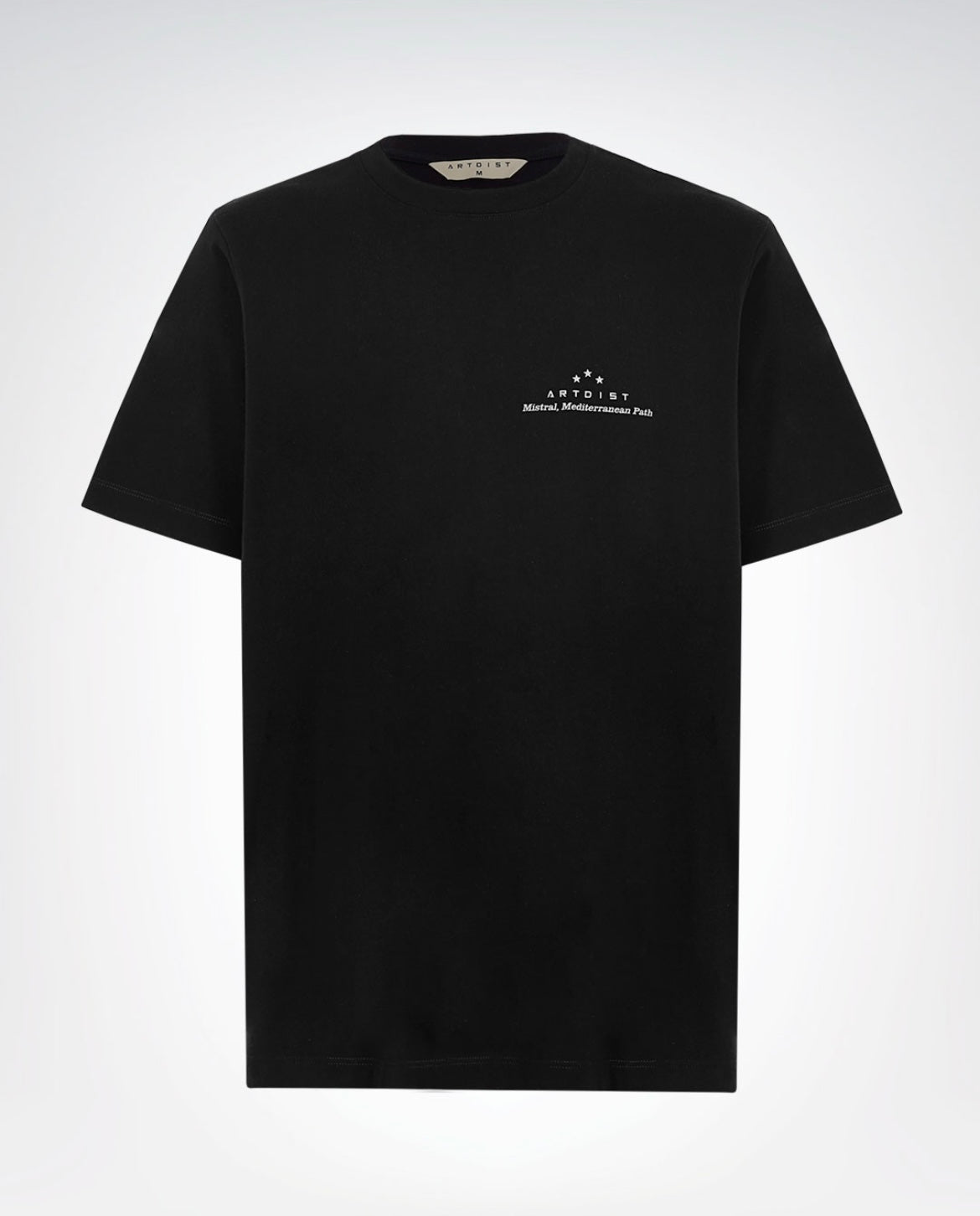 THE HAND BLACK REGULAR T-SHIRT