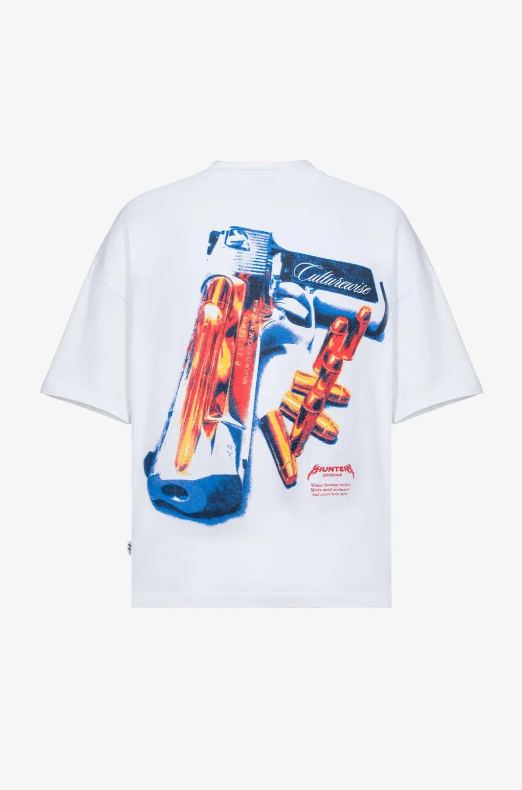 CWQ9-OGUN - CAMISETA BLANCA GUN