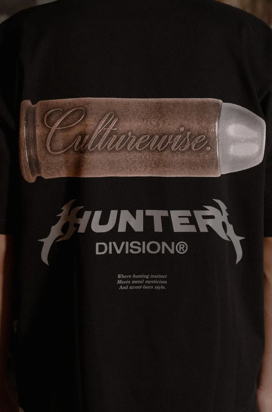 CWQ9-OBAL - CAMISETA NEGRA BALA