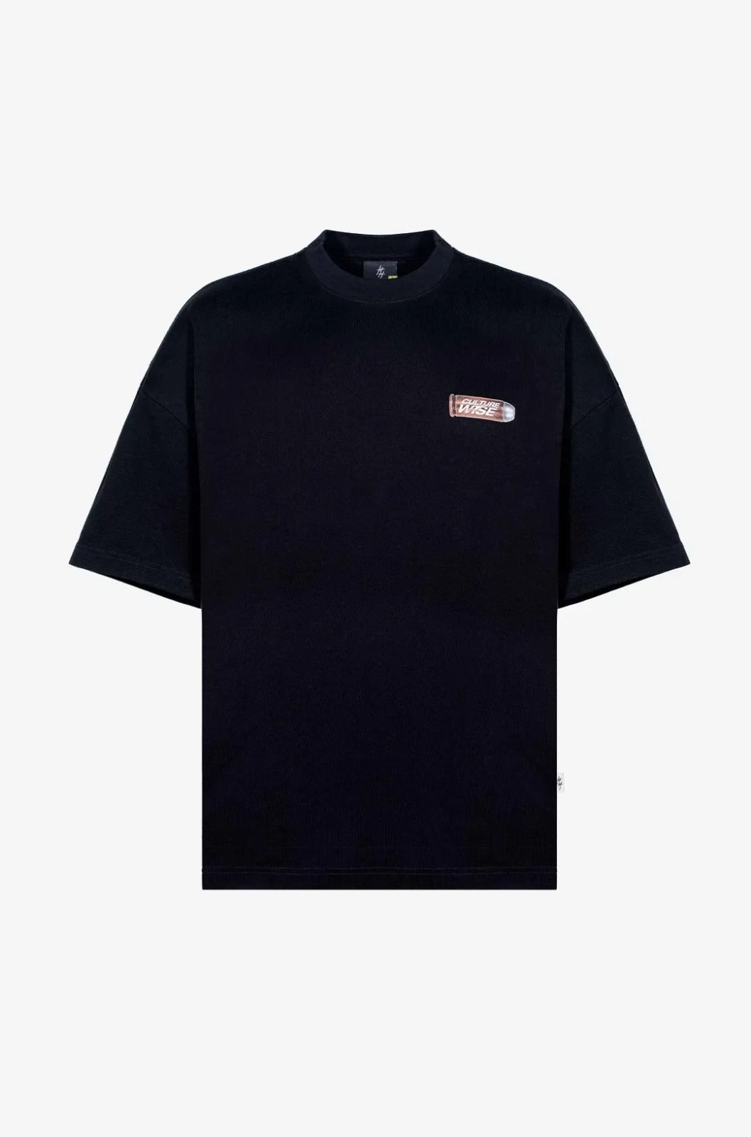 CWQ9-OBAL - CAMISETA NEGRA BALA