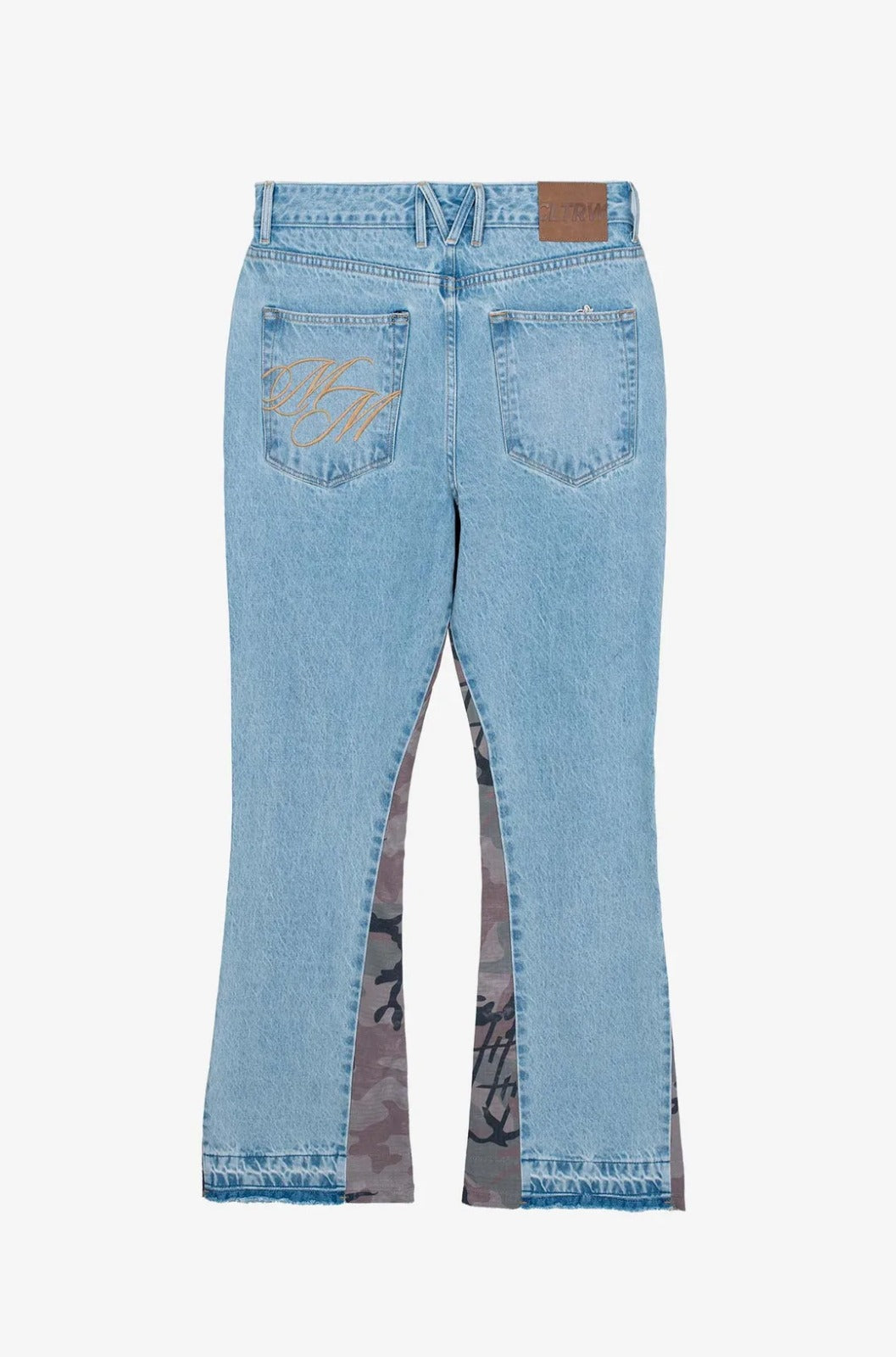 CWQ9-FLAREC - Classic Flare Jean Hielo Camo