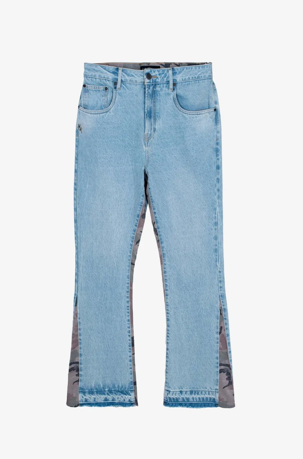 CWQ9-FLAREC - Classic Flare Jean Hielo Camo