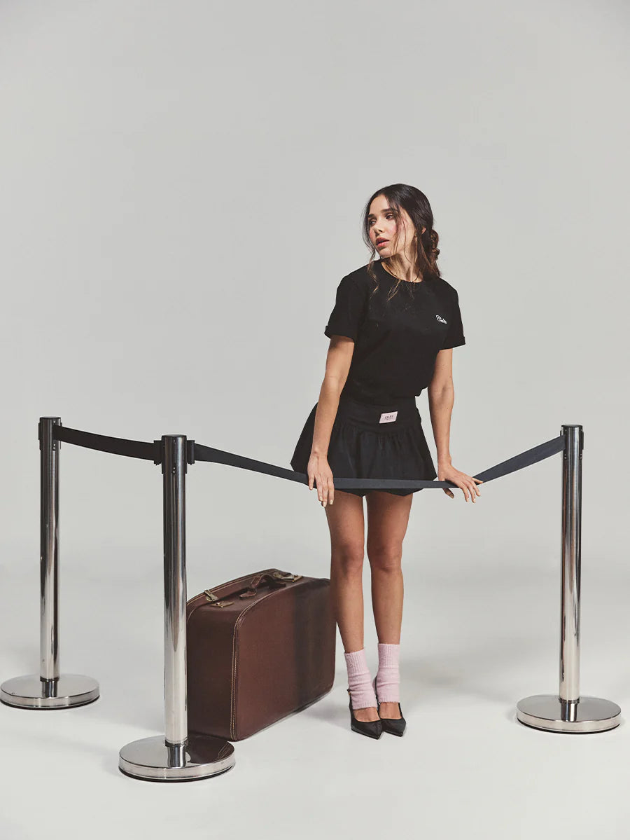 CEBALLSKIRTBLACK - CELEIT BALLOON SKIRT