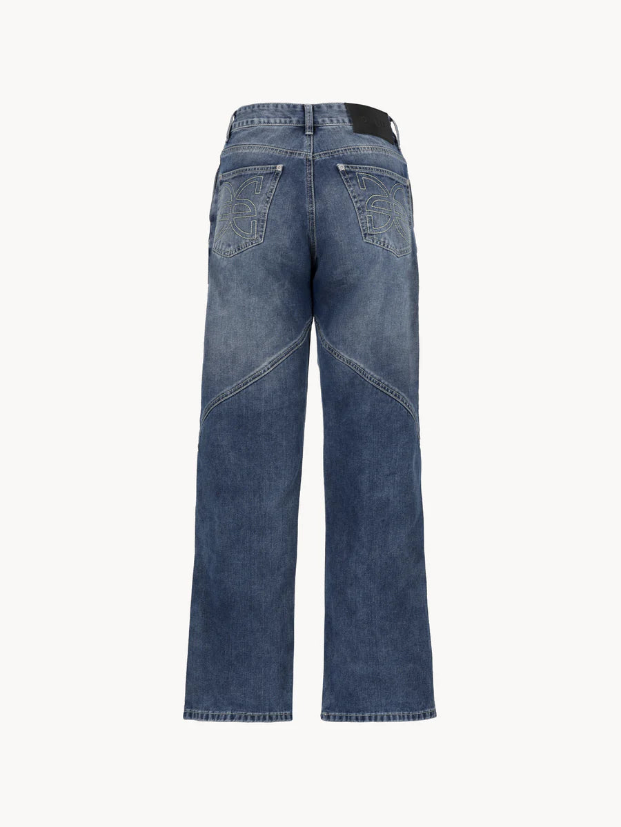 CLOGOPOCKETDENIM - CELEIT LOGO POCKET DENIM