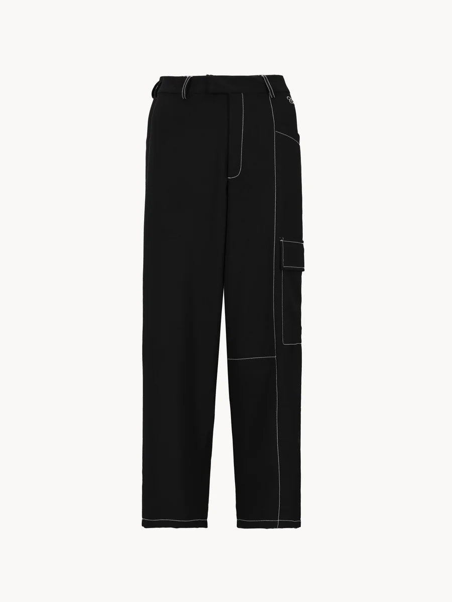 CASYMMPANTBLACK - CELEIT ASYMM PANT BLACK