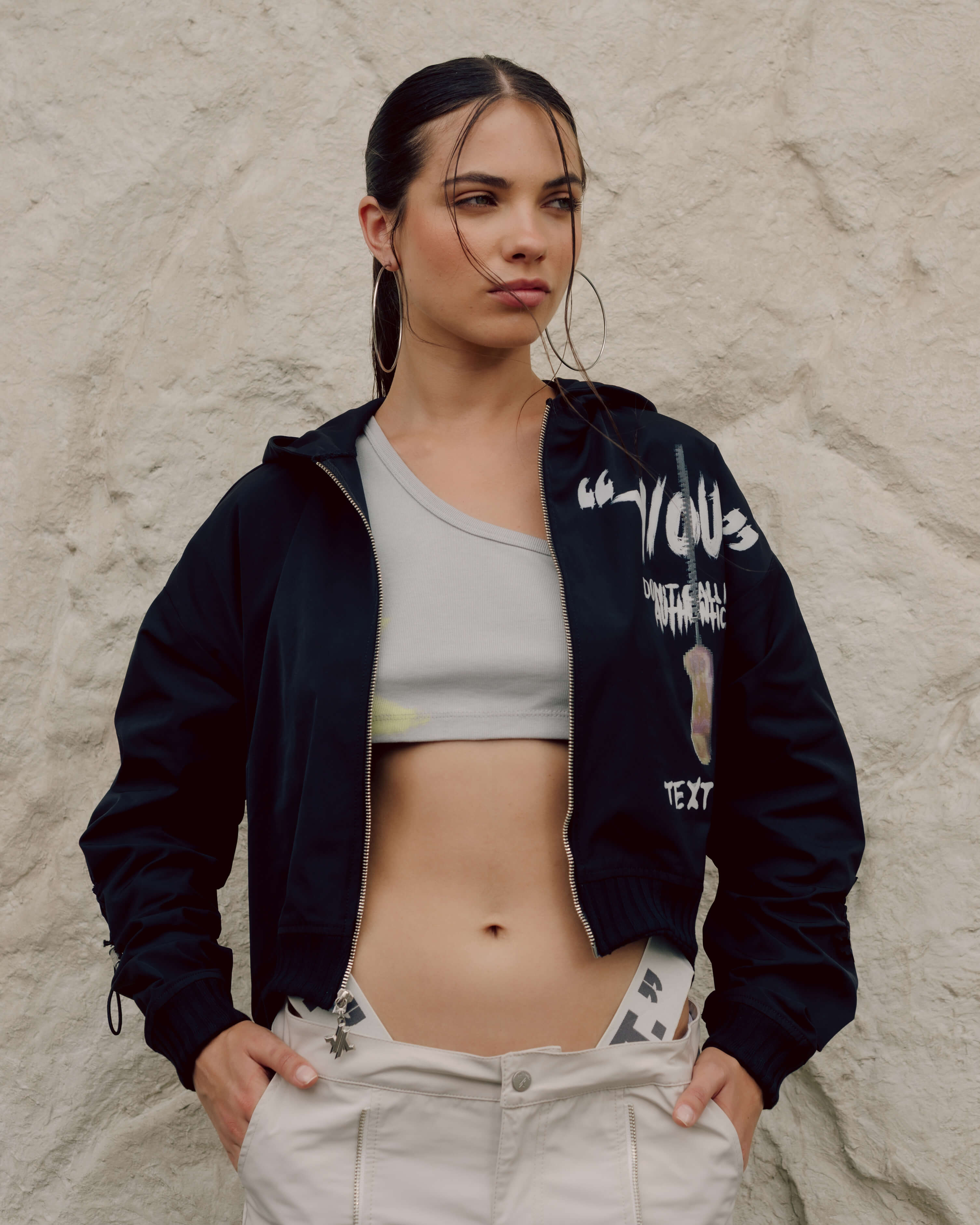 SS1051 - HASHTAG BOMBER JACKET