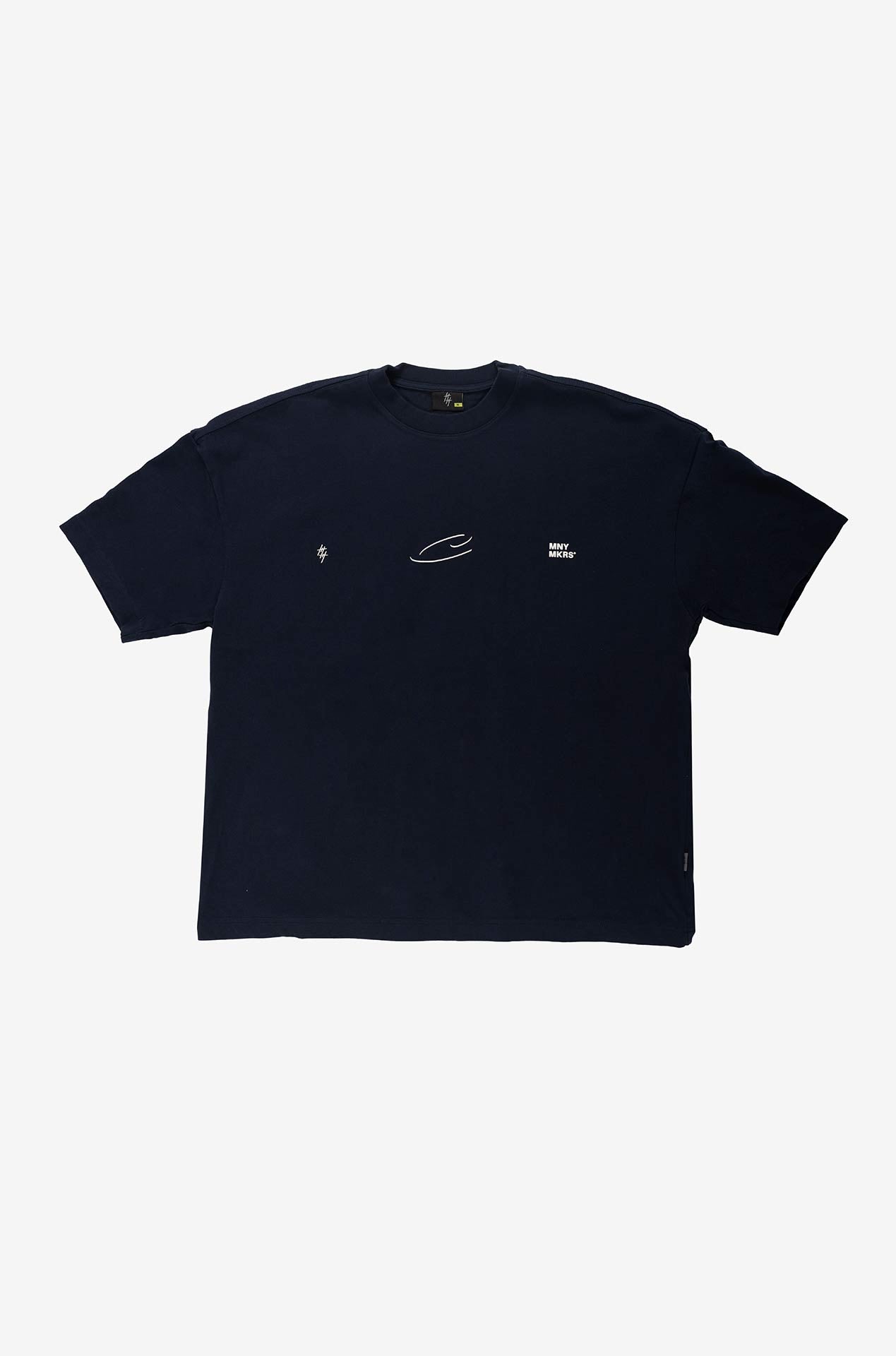 CAMISETA OVERSIZE FLAME AZUL