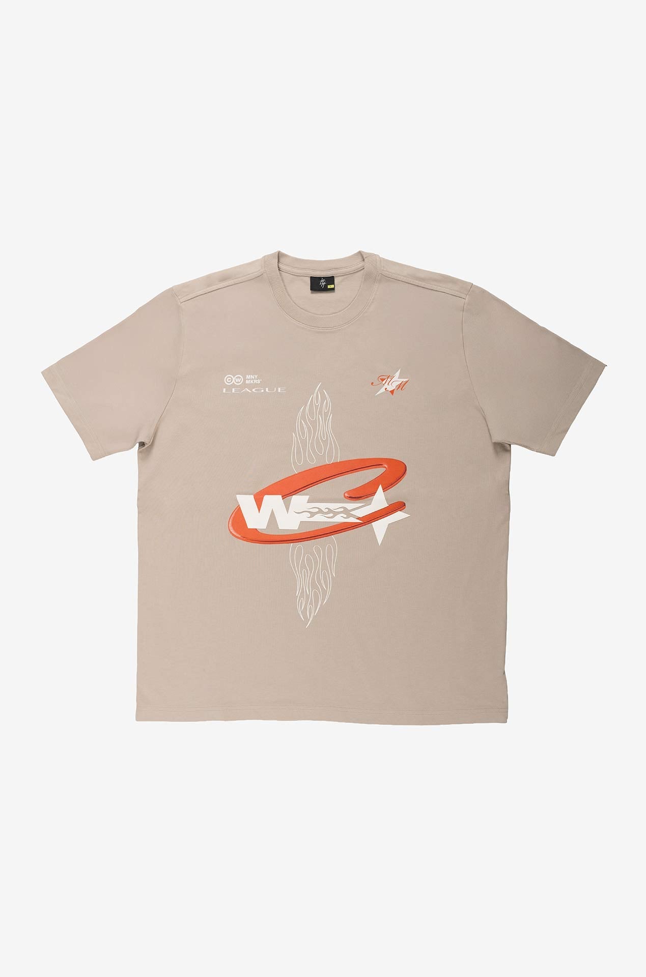 CAMISETA FLAME BEIGE